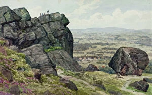 Moor Collection: Ilkley and Ilkley Moor, West Yorkshire