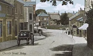 Ilkley Prints: Ilkley, West Yorkshire - Church Street