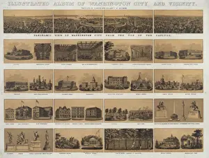 Illustrated album of Washington City and vicinity - panorami
