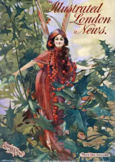 Berries Prints: Illustrated London News Christmas Number 1908