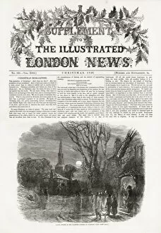 Images Dated 16th October 2018: Illustrated London News Christmas supplement 1848
