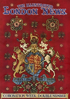 Accession Gallery: Illustrated London News Coronation front cover, 1953