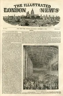 Article Prints: Illustrated London News cover, 1st October 1842