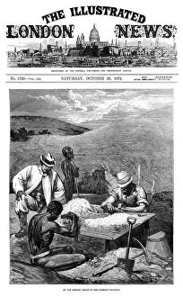 Africans Gallery: Illustrated London News cover - the Diamond Diggers