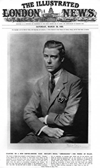 Images Dated 12th November 2012: Illustrated London News front cover of the Prince of Wales
