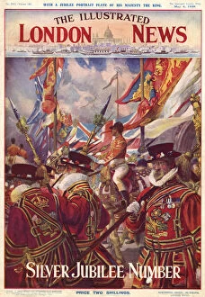 Images Dated 1st August 2015: Illustrated London News Silver Jubilee Number 1935