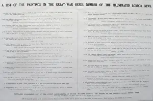 Illustrated London News, Special Number, Great War Deeds