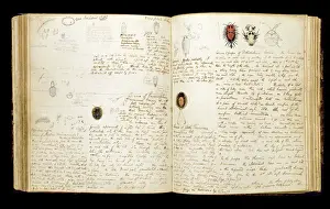 Annotated Prints: Illustrated notebook of H. W. Bates