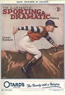 Jockeys Gallery: Illustrated Sporting & Dramatic News front cover, 1928