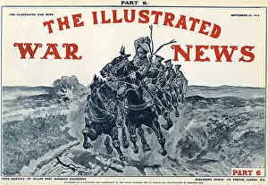 Illustrated War News front cover, artillery