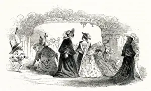 Illustration, Much Ado About Nothing, by William Shakespeare