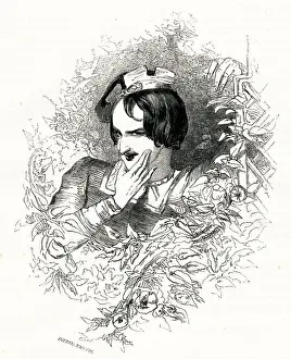 Illustration, Much Ado About Nothing, by William Shakespeare