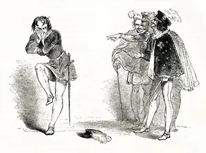 Illustration, Much Ado About Nothing, by William Shakespeare