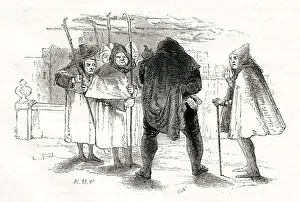Illustration, Much Ado About Nothing, by William Shakespeare