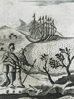 Aeneid Gallery: Illustration of The Aeneid by Virgil. French