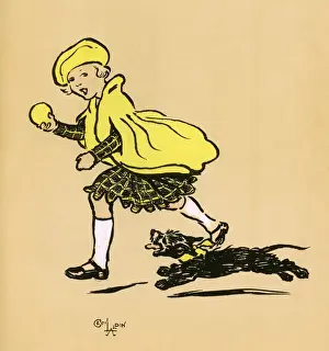 Illustration by Cecil Aldin, Us