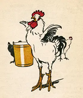 Illustration by Cecil Aldin, Cock-O-Lorum