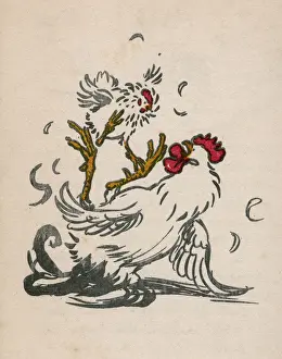 Illustration by Cecil Aldin, Cock-O-Lorum