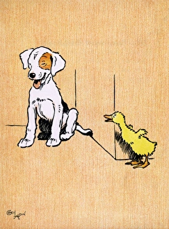 Illustration by Cecil Aldin, Farm Babies