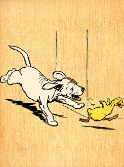 Illustration by Cecil Aldin, Farm Babies