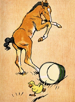 Illustration by Cecil Aldin, Farm Babies