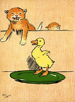Illustration by Cecil Aldin, Farm Babies