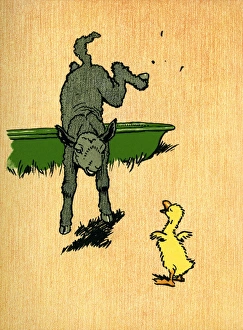 Illustration by Cecil Aldin, Farm Babies