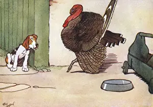 Illustration by Cecil Aldin, Farmyard Friends