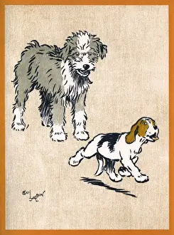 Illustration by Cecil Aldin, Field Babies