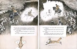 Illustration by Cecil Aldin, Forty Fine Ladies