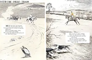 Illustration by Cecil Aldin, Forty Fine Ladies