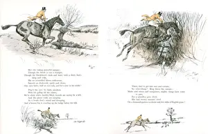 Illustration by Cecil Aldin, Forty Fine Ladies
