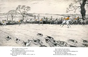 Illustration by Cecil Aldin, Forty Fine Ladies