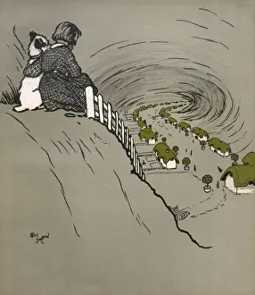 Illustration by Cecil Aldin, The Great Adventure
