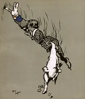 Illustration by Cecil Aldin, The Great Adventure