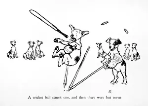 Illustration by Cecil Aldin, Ten Little Puppy Dogs