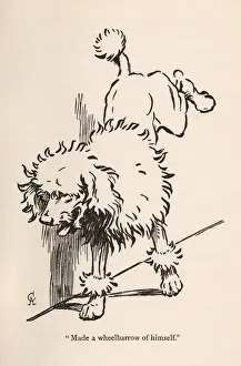 Illustration by Cecil Aldin, Moufflou, by Ouida