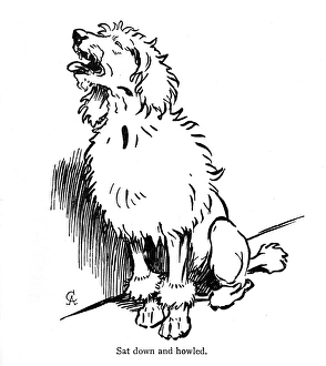 Illustration by Cecil Aldin, Moufflou, by Ouida Illustration by Cecil Aldin, Moufflou, by Ouida