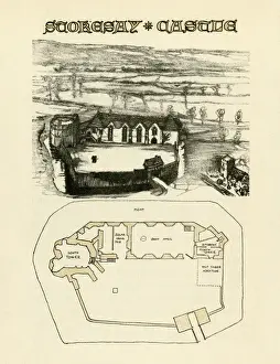 Illustration by Cecil Aldin, Old Manor Houses
