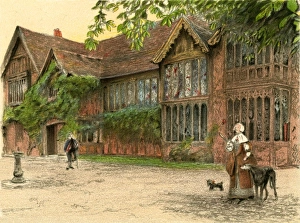 Illustration by Cecil Aldin, Old Manor Houses