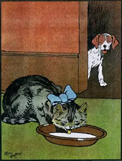 Illustration by Cecil Aldin, My Pets and Their Ways