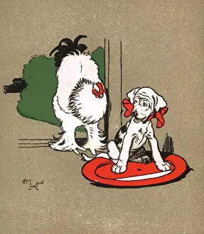 Illustration by Cecil Aldin, Puppy Tails