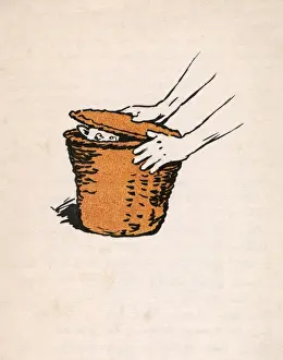 Pussy Prints: Illustration by Cecil Aldin, Puss Puss