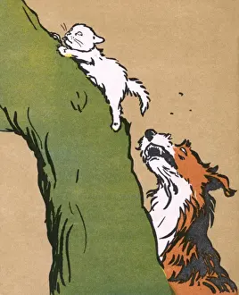 Illustration by Cecil Aldin, Puss Puss