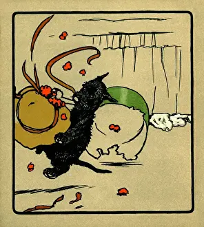 Illustration by Cecil Aldin, Rough and Tumble
