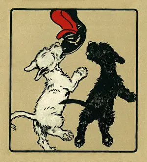 Illustration by Cecil Aldin, Rough and Tumble