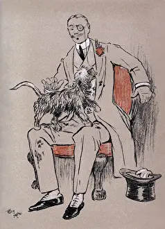 Illustration by Cecil Aldin, The Snob