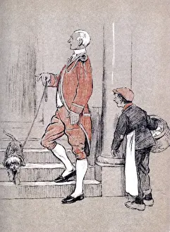 Illustration by Cecil Aldin, The Snob