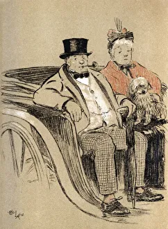 Images Dated 5th November 2015: Illustration by Cecil Aldin, The Snob