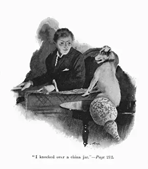 Autobiography Prints: Illustration by Cecil Aldin, Spot returns home